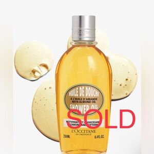 BRAND NEW L'Occitane Almond Shower Oil-transform your skin.   8.4 OZ